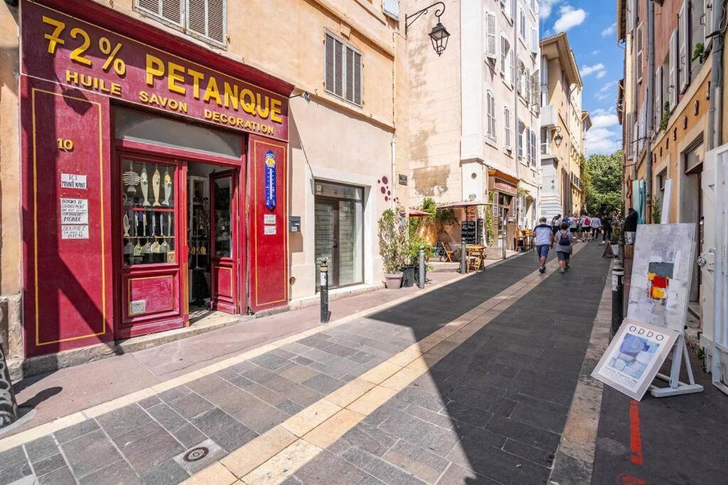Charmant T2 Au Coeur Du Panier مارسيليا المظهر الخارجي الصورة